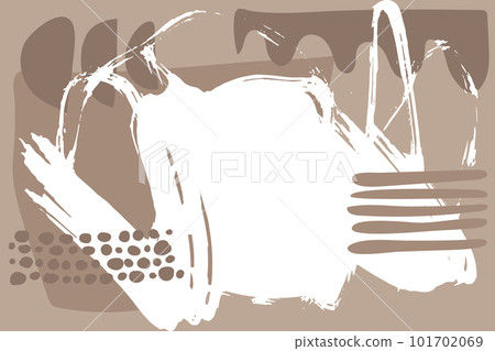 Grunge Dry Brush Abstract Contemporary Light Beige Pattern 101702069