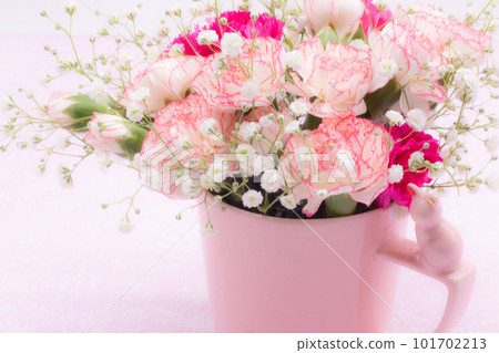 pink bouquet celebration mother's day birthday cat cat pink bouquet celebration mother's day birthday cat cat 101702213