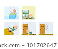 old man living alone 101702647