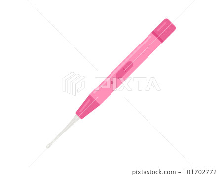 Illustration of earpick with LED light 101702772