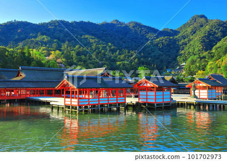 [廣島] 嚴島神社（宮島）的晴天 101702973
