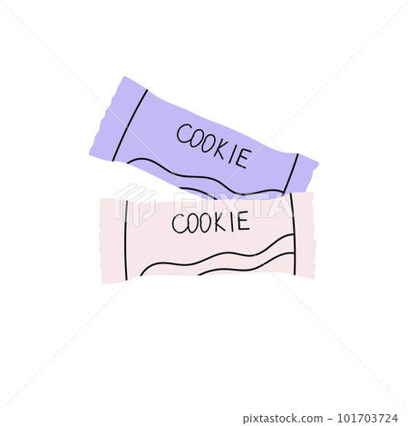 fitness cookies. Protein cookies. Fitness sport cartoon icon.sports equipment.Flat vector illustration isolated on white background 101703724