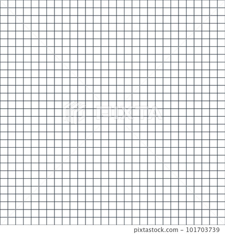 Grid lines seamless Pattern. Paper with square elements vector background 101703739