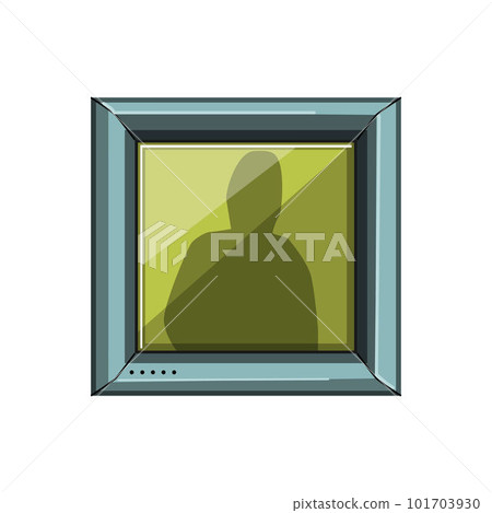graphy smart photo frame cartoon vector illustration 101703930