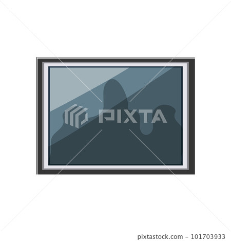 screen smart photo frame cartoon vector illustration screen smart photo frame cartoon vector illustration 101703933