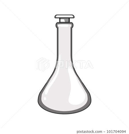 test laboratory glassware cartoon vector illustration 101704094