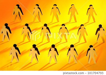 Paper Men With Shadow Paper Men With Shadow 101704793