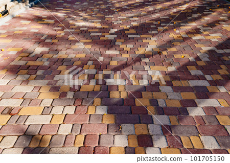 surface texture Paving slabs made of bricks surface texture Paving slabs made of bricks 101705150