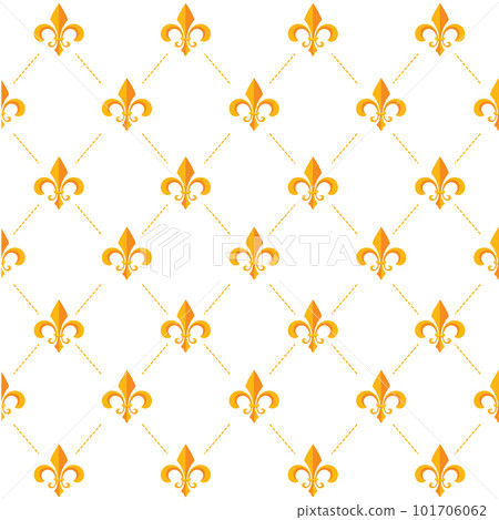 Seamless pattern background with lys flower symbols Vector Seamless pattern background with lys flower symbols Vector 101706062
