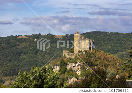 Chateau de Najac, Aveyron, Southern France Chateau de Najac, Aveyron, Southern France 101706311