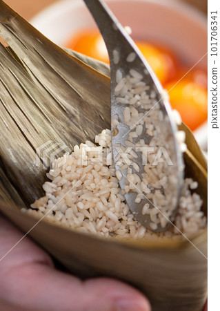 粽子 粽粽 raw material Dango Festival zongzi rice dumpling Taiwan Chimaki Dango Festival 101706341