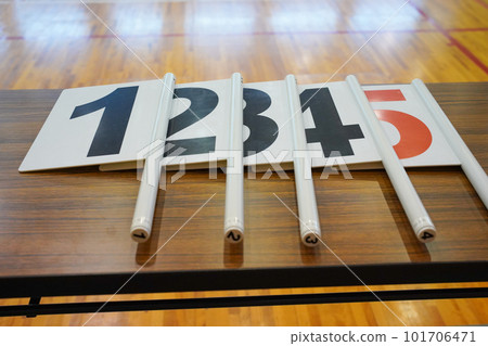 正式籃球賽前在正式比賽台上的個人犯規板 正式籃球賽前在正式比賽台上的個人犯規板 101706471