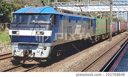 JR Freight EF210 type electric locomotive [Tokaido Line, Oiso Station] 101708646