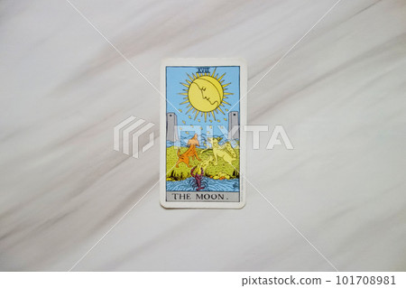 塔羅牌月亮 塔羅牌月亮 101708981