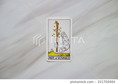 塔羅牌魔杖王牌 塔羅牌魔杖王牌 101708984