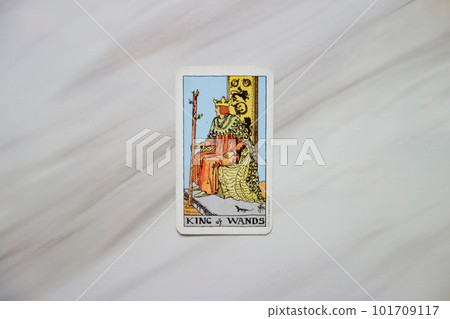 塔羅牌魔杖王 塔羅牌魔杖王 101709117