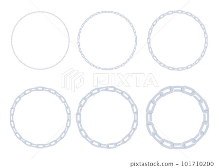 Chain vector design illustration isolated on white background Chain vector design illustration isolated on white background 101710200