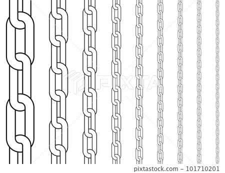 Chain vector design illustration isolated on white background Chain vector design illustration isolated on white background 101710201