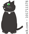 Jemian, a cat who cares about her back 101711378