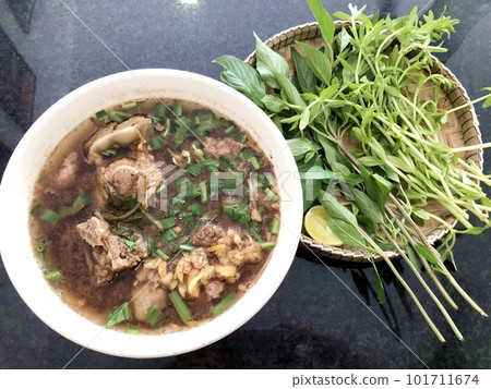 Cambodian boat noodles (Kuy Tiew) 101711674