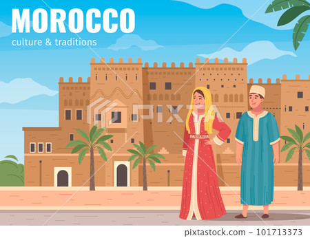 Morocco Culture Traditions Background 101713373