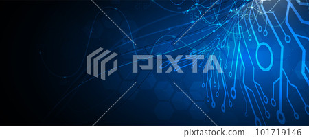 Abstract Artificial intelligence. Cloud computing. Machine learning. Technology web background. Virtual concept Abstract Artificial intelligence. Cloud computing. Machine learning. Technology web background. Virtual concept 101719146