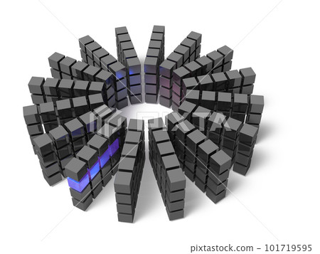 累積數據的聚合。堆疊數據陣列概念。 累積數據的聚合。堆疊數據陣列概念。 101719595