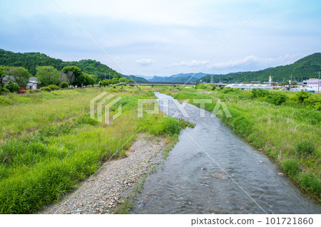 Akiyama Riverside Early Summer Country Scenery Near Kuzuu Act Plaza Akiyama Riverside Early Summer Country Scenery Near Kuzuu Act Plaza 101721860