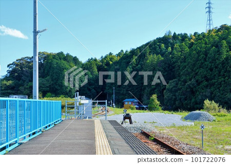 [JR Shikoku] Mugi Line Awa-Kainan Station 101722076