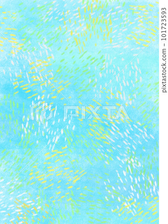 清爽的藍綠色形象 清爽的藍綠色形象 101723593