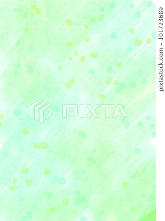 水彩綠色清新形象 101723689