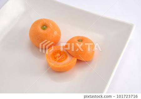 看起來像真正的橘子的饅頭 101723716