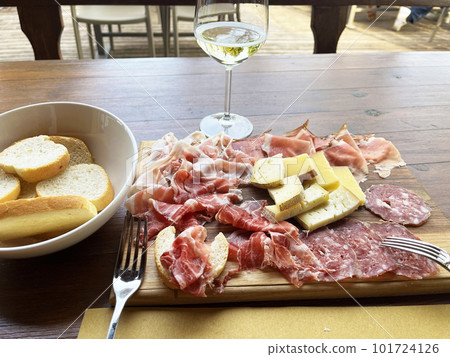 Assorted uncured ham from Italy Assorted uncured ham from Italy 101724126