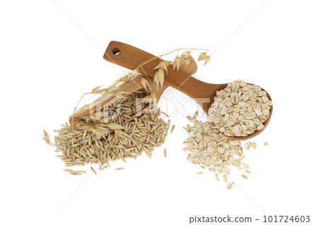 Whole oats grains and rolled oat groats Whole oats grains and rolled oat groats 101724603
