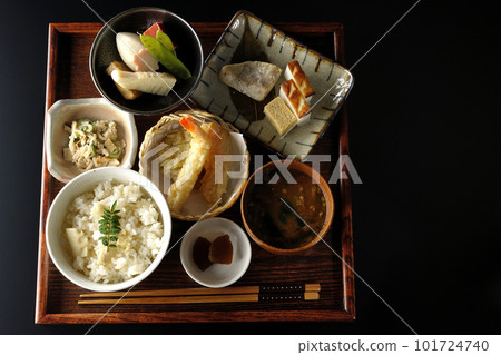 筍飯、燉菜、天婦羅、套餐、京都料理、禦萬菜、時令料理 101724740