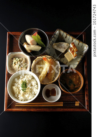 筍飯、燉菜、天婦羅、套餐、京都料理、禦萬菜、時令料理 101724743