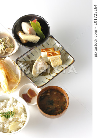 筍飯、燉菜、天婦羅、套餐、京都料理、禦萬菜、時令料理 筍飯、燉菜、天婦羅、套餐、京都料理、禦萬菜、時令料理 101725164