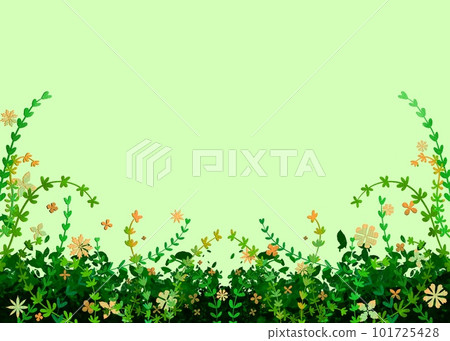 simple flower background material 101725428