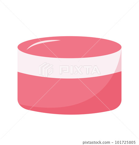 Cream bottle isolated on white background. Cosmetics tube for skin care and beauty. 101725805