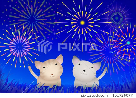 Nyago 和 Goronya 看煙花 Nyago 和 Goronya 看煙花 101726077