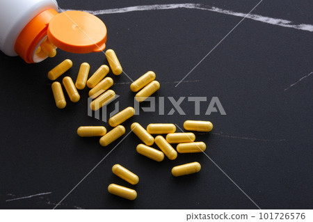 Taking capsule supplements to improve health 101726576