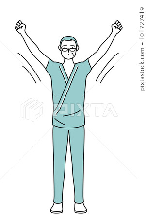 做無線電鍛煉的中年/老年男性住院患者 101727419