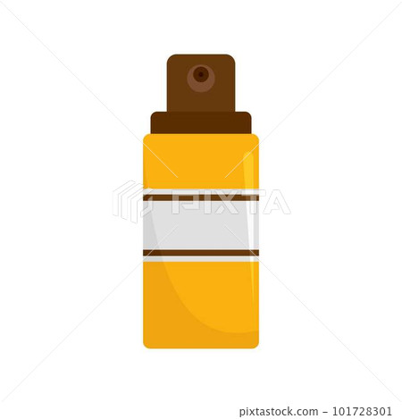Sun aqua spray icon. Flat illustration of sun aqua spray vector icon for web isolated on white 101728301