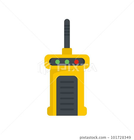 Talkie radio icon. Flat illustration of talkie radio vector icon for web isolated on white Talkie radio icon. Flat illustration of talkie radio vector icon for web isolated on white 101728349
