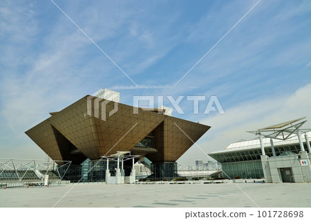 Tokyo Big Sight with nobody Tokyo Big Sight with nobody 101728698