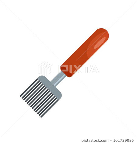 Honey tool icon. Flat illustration of honey tool vector icon for web isolated on white Honey tool icon. Flat illustration of honey tool vector icon for web isolated on white 101729086