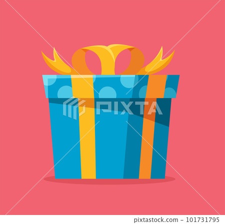 gift boxes with a bow vector illustration gift boxes with a bow vector illustration 101731795