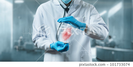 Support for the treatment and protection of the heart . 101733074
