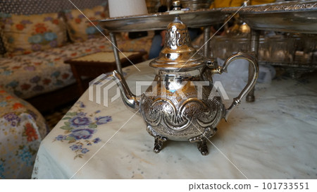 Mint teapot [Fez, Morocco] 101733551