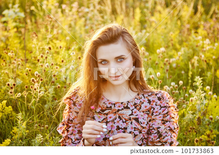 girl in the field girl in the field 101733863